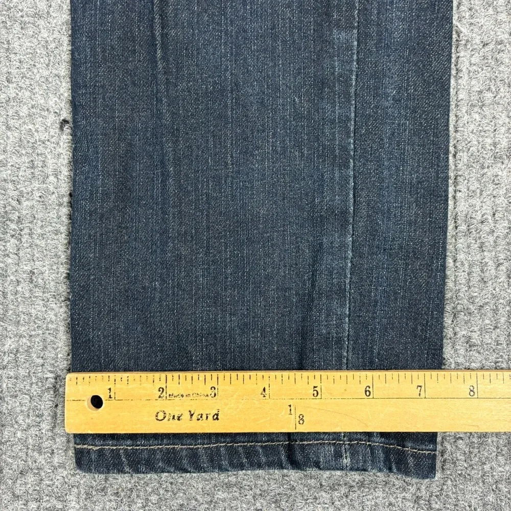 Levi's 511 Mens Straight Jeans Size 34x32 Blue Denim Stretch Low Rise Casual